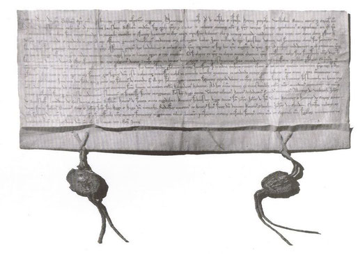 Der Zunftbrief der Metzgerzunft von 1248